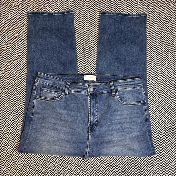 7 For All Mankind Ankle Straight Leg Jeans | Sz 16 | NWOT - Picture 1 of 10